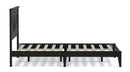 Rize Home Farmhouse Style Wooden Bed Frame