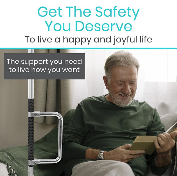 Vive Health Floor to Ceiling Grab Bar