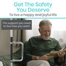 Vive Health Floor to Ceiling Grab Bar