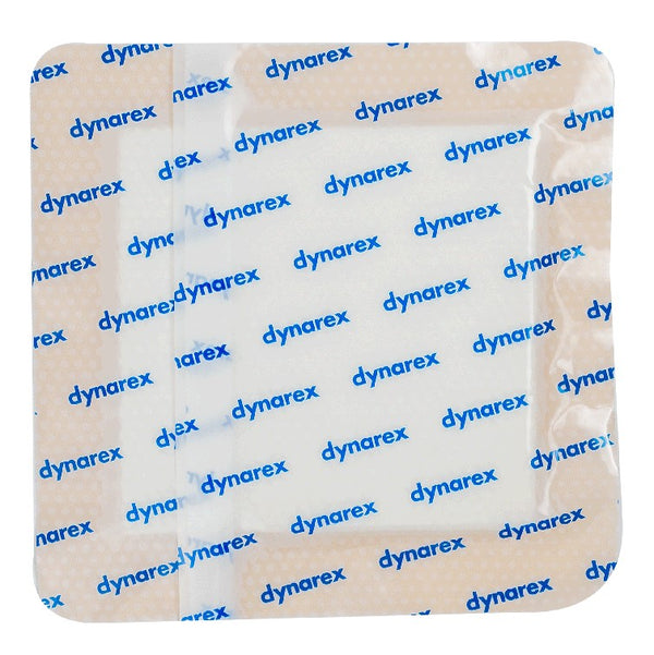 Dynarex SiliGentleAG - Silicone Bordered Foam Dressing