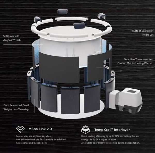 MSpa Denver 6-Person Hot Tub