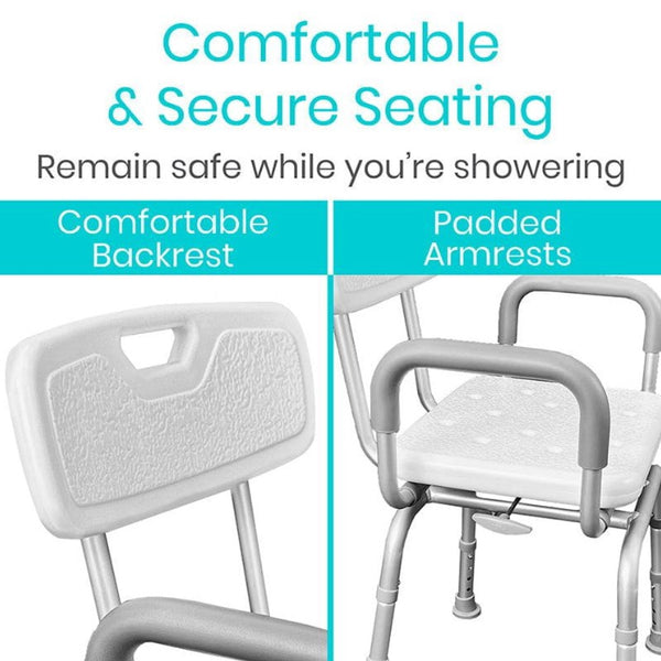 Vive Health Swivel Shower Chair