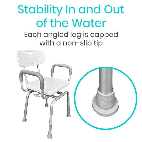 Vive Health Swivel Shower Chair