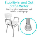 Vive Health Swivel Shower Chair