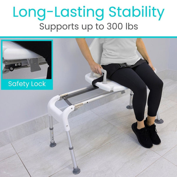 Vive Health Sliding Shower Chair