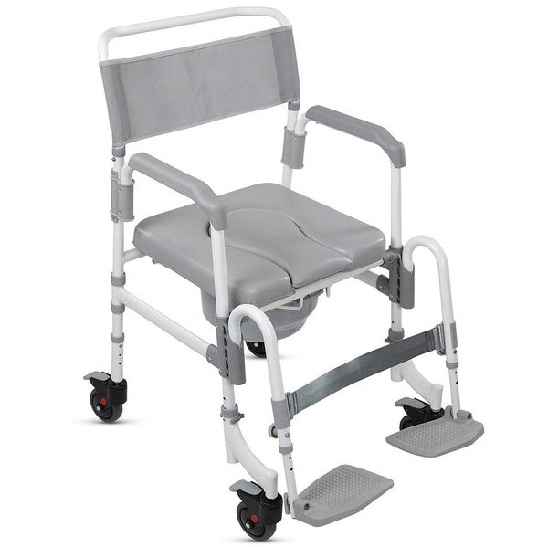 Vive Health Shower Commode Transport Chair