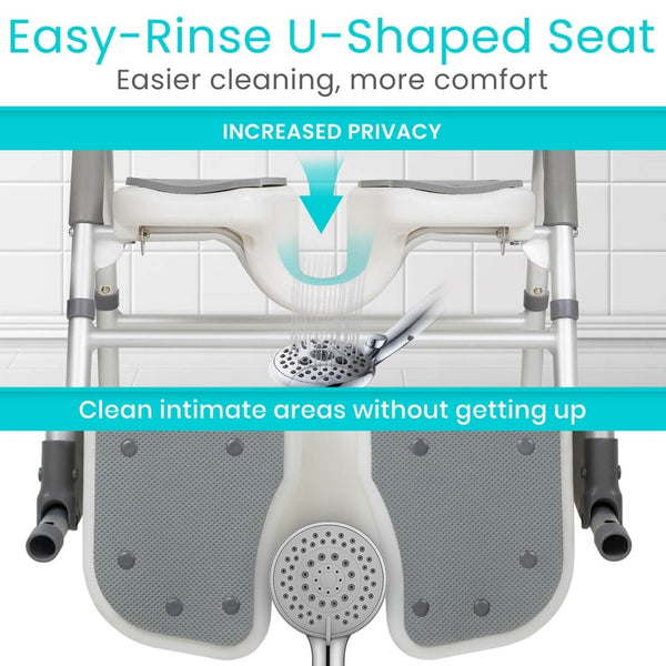 Vive Health EasyRinse Shower Chair