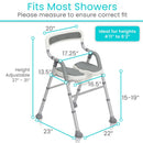 Vive Health EasyRinse Shower Chair