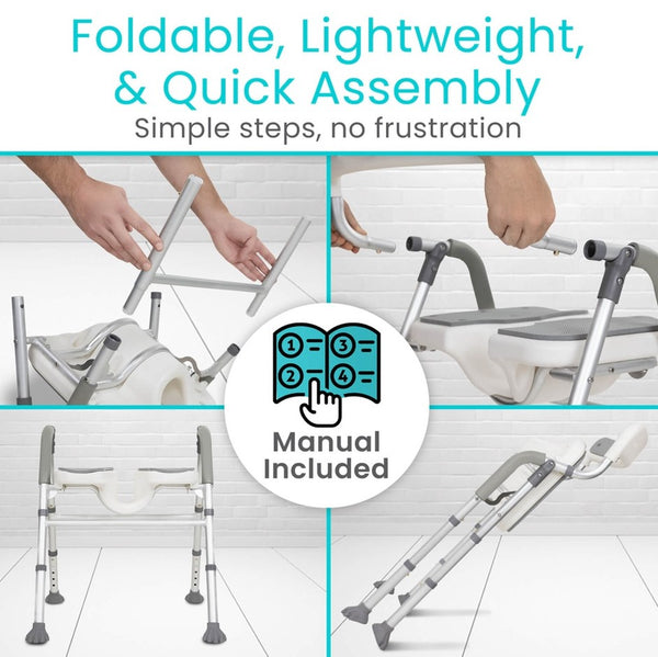 Vive Health EasyRinse Shower Chair