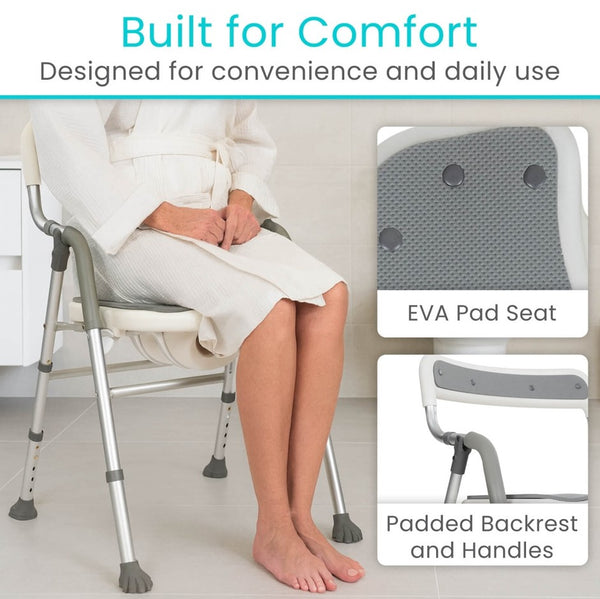 Vive Health EasyRinse Shower Chair