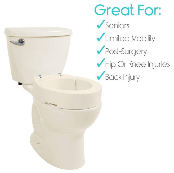 Vive Health Toilet Seat Riser
