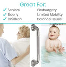 Vive Health Textured Metal Grab Bar
