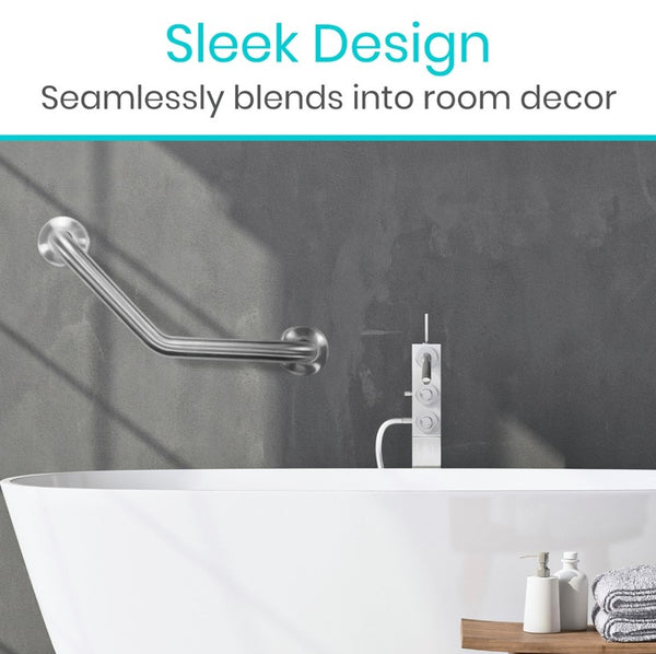 Vive Health Angled Metal Grab Bar
