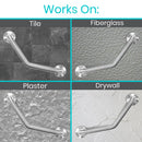 Vive Health Angled Metal Grab Bar