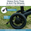 Vive Health Carbon Crossover Power Wheelchair
