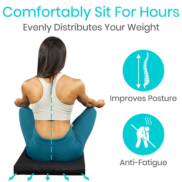 Vive Health Gel Wheelchair Seat Cushion for Pressure Relief & Comfort