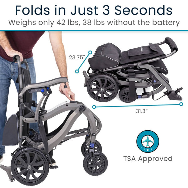 Vive Health Air Frame Electric Wheelchair