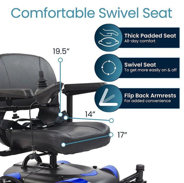 Vive Health Electric Wheelchair Model C