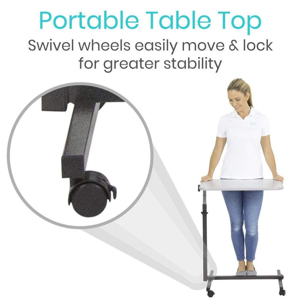 Vive Health Compact Overbed Table