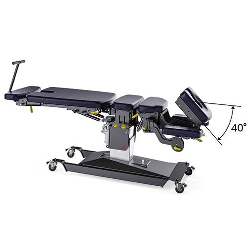 MT Chiropractic Prime-400 Flexion-Distraction Chiropractic Table with Manual Drop & Spinal Traction