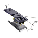 MT Chiropractic Prime-400 Flexion-Distraction Chiropractic Table with Manual Drop & Spinal Traction
