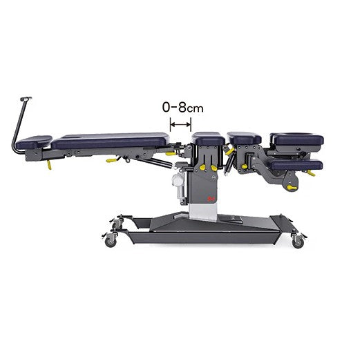 MT Chiropractic Prime-400 Flexion-Distraction Chiropractic Table with Manual Drop & Spinal Traction