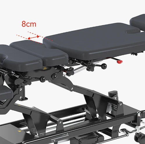 MT Chiropractic Fairworth-381 Electric Chiropractic Table with Manual Drops & Flexion-Distraction Therapy
