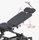 MT Chiropractic Fairworth-381 Electric Chiropractic Table with Manual Drops & Flexion-Distraction Therapy