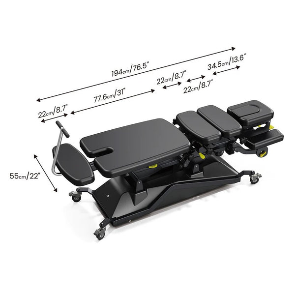 MT Chiropractic Herrington-480 Drop Chiropractic Flexion Distraction Manipulation Table