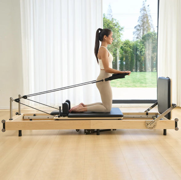 Hisooth SpaceSaver Folding Pilates Reformer