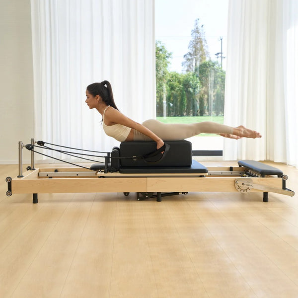 Hisooth SpaceSaver Folding Pilates Reformer