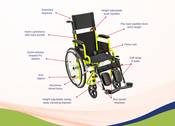 Circle Specialty Ziggo Transit Plus Wheelchair