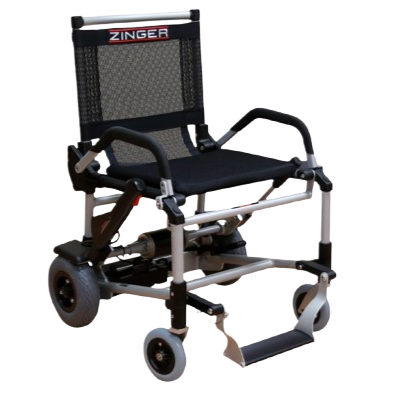 Journey Zinger Two-Handed Control Folding Power Chair