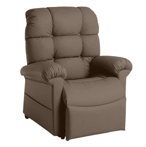 Perfect Sleep Lift Chair with Deluxe 2-Zone Miralux Fabric