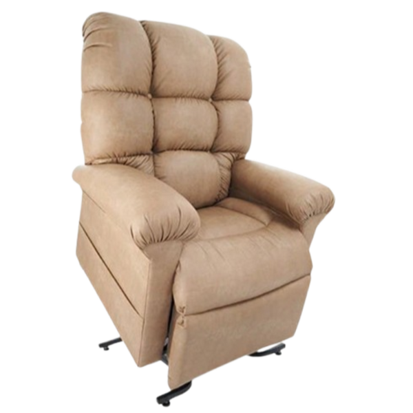 Perfect Sleep Lift Chair with Deluxe 2-Zone Miralux Fabric