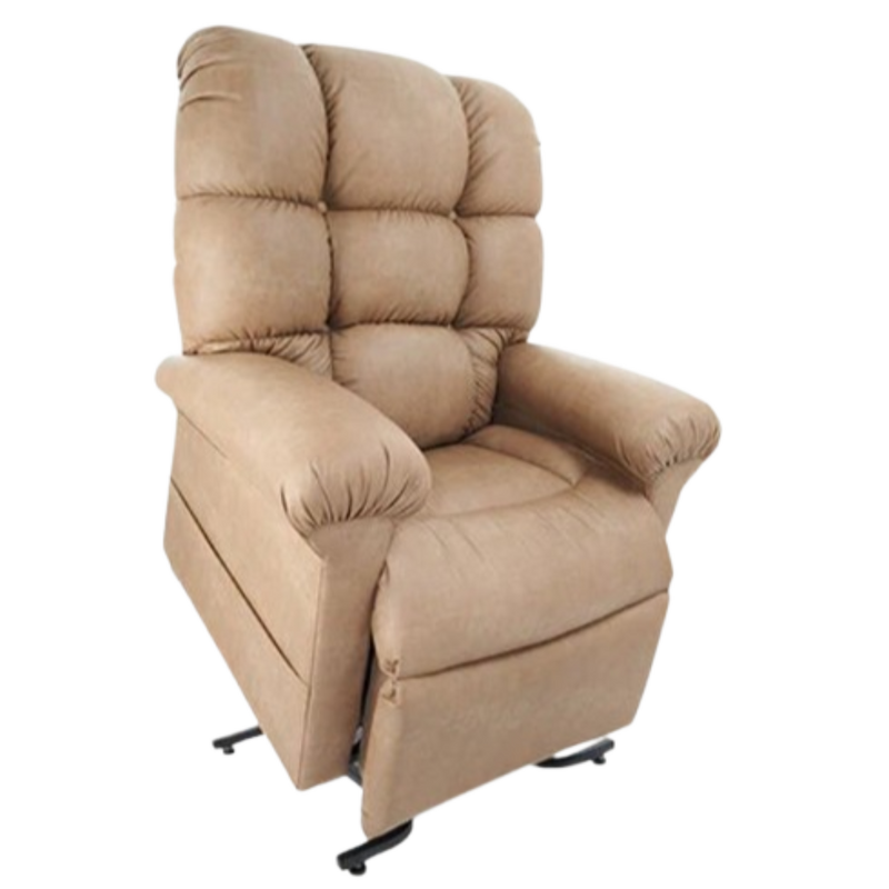 Perfect Sleep Lift Chair with Deluxe 2-Zone Miralux Fabric