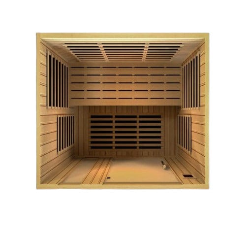 Dynamic Lugano 3-Person Low EMF FAR Infrared Indoor Sauna | DYN-6336-02