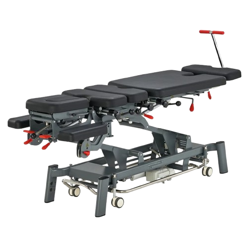 MT Chiropractic Fairworth-381 Electric Chiropractic Table with Manual Drops & Flexion-Distraction Therapy