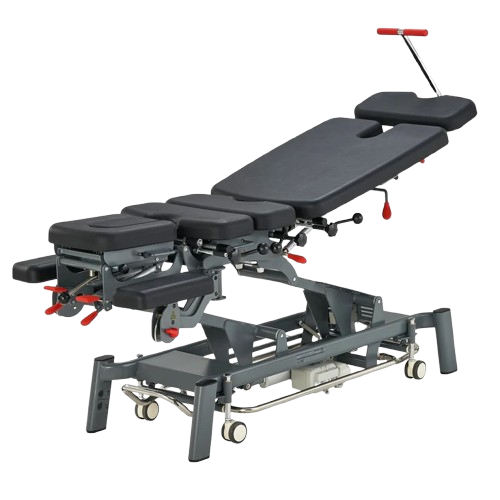 MT Chiropractic Fairworth-381 Electric Chiropractic Table with Manual Drops & Flexion-Distraction Therapy