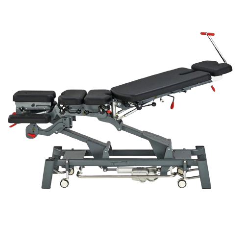 MT Chiropractic Fairworth-381 Electric Chiropractic Table with Manual Drops & Flexion-Distraction Therapy