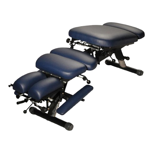MT Chiropractic Iron-280 Stationary Chiropractic Adjustment Benches – Manual Drop & Break-Away Section