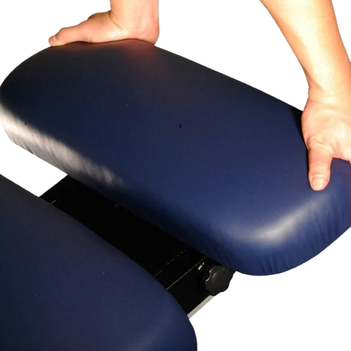 MT Chiropractic Iron-280 Stationary Chiropractic Adjustment Benches – Manual Drop & Break-Away Section