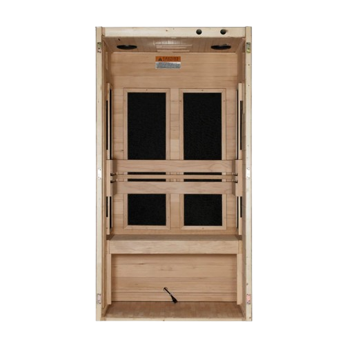 Dynamic Veneto 2 Person Low EMF FAR Infrared Indoor Sauna | DYN-6115-05