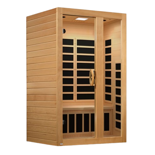 Dynamic Serena 2 Person Low EMF FAR Infrared Indoor Sauna | DYN-6229-01