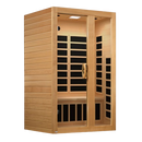 Dynamic Serena 2 Person Low EMF FAR Infrared Indoor Sauna | DYN-6229-01