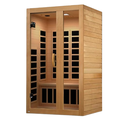 Dynamic Serena 2 Person Low EMF FAR Infrared Indoor Sauna | DYN-6229-01
