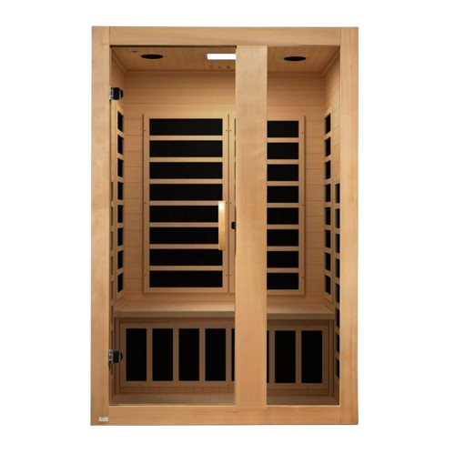 Dynamic Serena 2 Person Low EMF FAR Infrared Indoor Sauna | DYN-6229-01