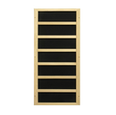 Dynamic Serena 2 Person Low EMF FAR Infrared Indoor Sauna | DYN-6229-01