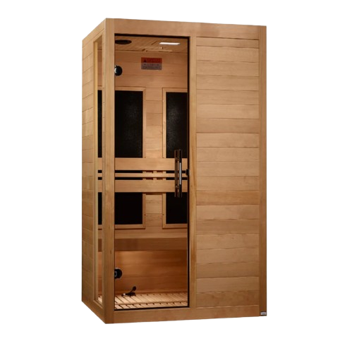 Dynamic Lucca 2 Person Low EMF FAR Infrared Indoor Sauna | DYN-6215-05