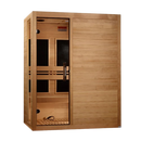 Dynamic Toscana 3 Person Low EMF FAR Infrared Indoor Sauna | DYN-6315-05